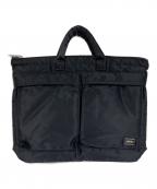 PORTERポーター）の古着「BRIEFCASE(S)」｜ブラック