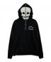 A BATHING APE (ア ベイシング エイプ) NEIGHBORHOOD (ネイバーフッド) TWO FACE HALF ZIP PULLOVER HOODIE ブラック サイズ:L：27000円