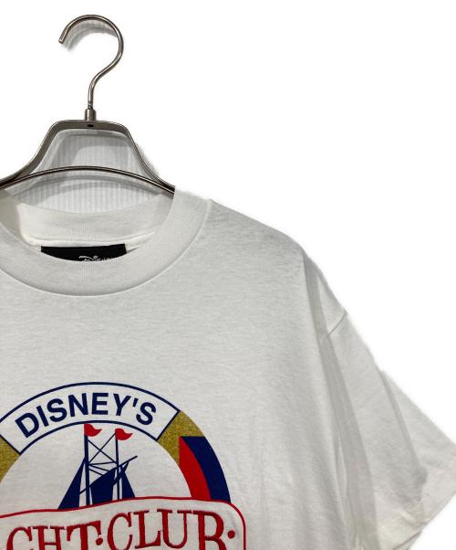 DISNEY（ディズニー）Disney (ディズニー) プリントTシャツ ホワイト サイズ:S/Mの古着・服飾アイテム