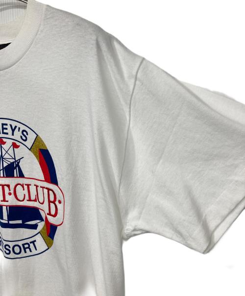 DISNEY（ディズニー）Disney (ディズニー) プリントTシャツ ホワイト サイズ:S/Mの古着・服飾アイテム