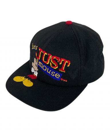 中古・古着通販】DISNEY (ディズニー) he's JUST mouseキャップ