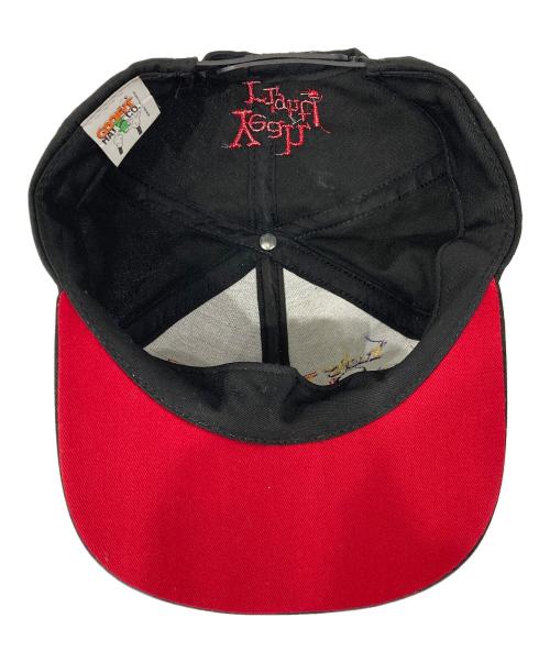 DISNEY（ディズニー）DISNEY (ディズニー) he's JUST mouseキャップ ブラックの古着・服飾アイテム