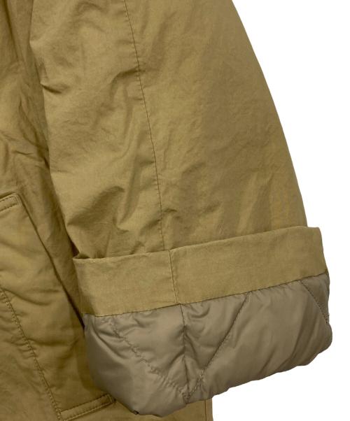 solamonat poche（ソラモナ ポッシェ）solamonat poche (ソラモナ ポッシェ) ステンカラーダウンコート ベージュ サイズ:表記無しの古着・服飾アイテム