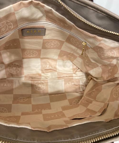 ATAO（アタオ）ATAO (アタオ) エニーデイトートバッグ ベージュの古着・服飾アイテム
