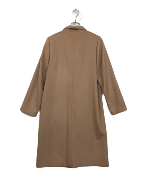 INDIVI（インディヴィ）INDIVI (インディヴィ) 名品スタンドカラーコート ベージュ サイズ:40の古着・服飾アイテム