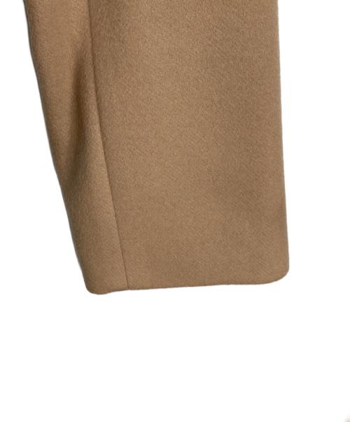 INDIVI（インディヴィ）INDIVI (インディヴィ) 名品スタンドカラーコート ベージュ サイズ:40の古着・服飾アイテム