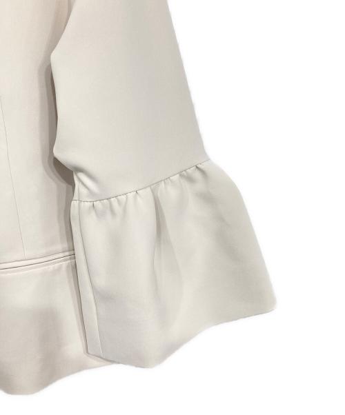 KUMIKYOKU（クミキョク）KUMIKYOKU (クミキョク) コンフォータブルドレープ ジャケット ベージュ サイズ:5(13)の古着・服飾アイテム