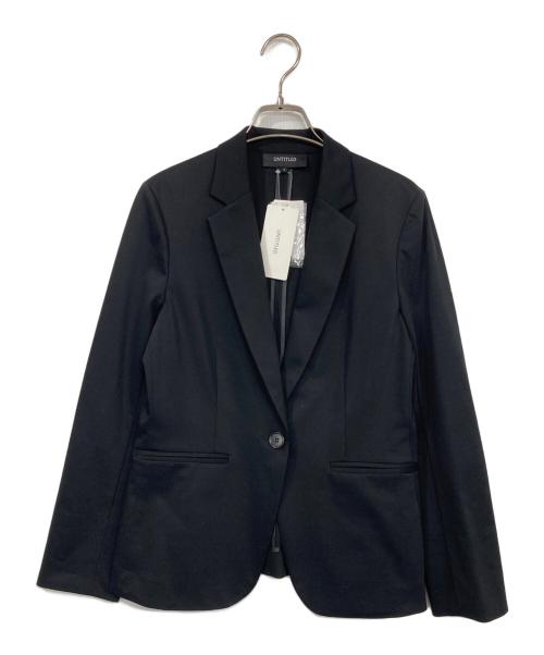 UNTITLED（アンタイトル）UNTITLED (アンタイトル) コットン混ジャージ テーラードジャケット サイズ:2 未使用品の古着・服飾アイテム