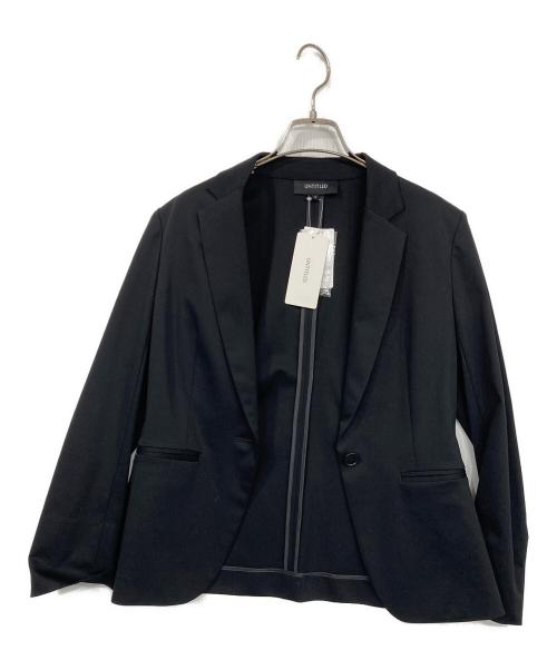 UNTITLED（アンタイトル）UNTITLED (アンタイトル) コットン混ジャージ テーラードジャケット サイズ:2 未使用品の古着・服飾アイテム