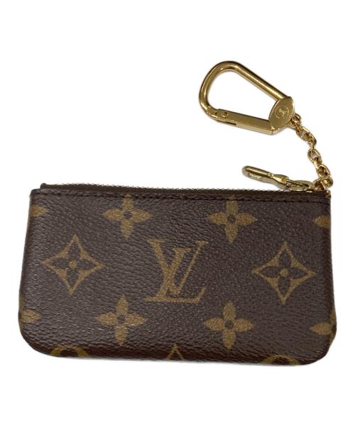 LOUIS VUITTON（ルイ ヴィトン）LOUIS VUITTON (ルイ ヴィトン) カードキーケース ポシェット・クレ ブラウンの古着・服飾アイテム