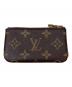 LOUIS VUITTON（ルイ ヴィトン）の古着「カードキーケース ポシェット・クレ」｜ブラウン