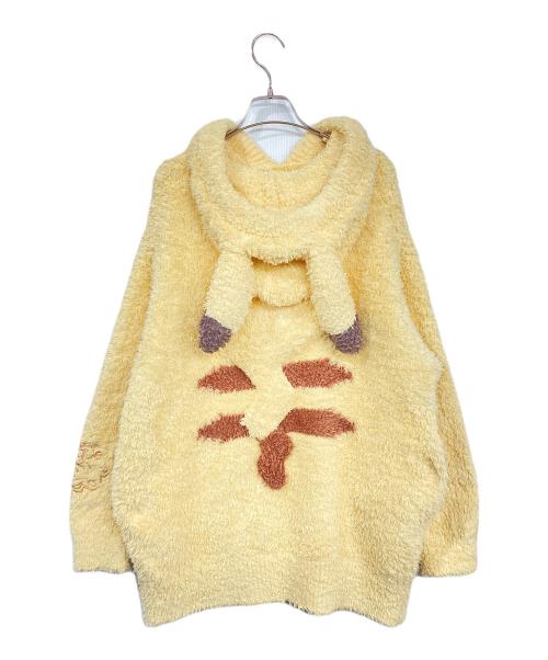 gelato pique（ジェラートピケ）gelato pique (ジェラートピケ) Pokemon sleep (ポケモンスリープ) ピカチュウセットアップルームウェア イエロー サイズ:ONE SIZEの古着・服飾アイテム