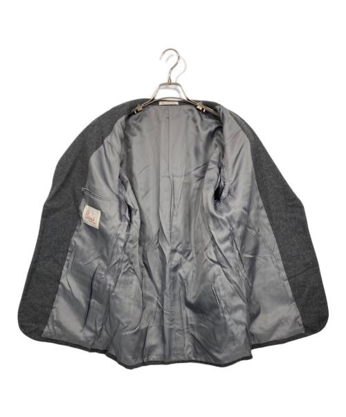 PAPAS（パパス）PAPAS (パパス) テーラードジャケット グレー サイズ:M46の古着・服飾アイテム