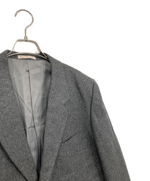 PAPAS（パパス）PAPAS (パパス) テーラードジャケット グレー サイズ:M46の古着・服飾アイテム