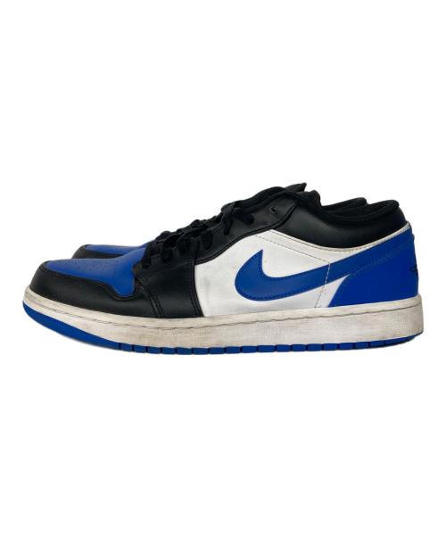 NIKE（ナイキ）NIKE (ナイキ) Air Jordan 1 Low ブラック×ブルー サイズ:US10の古着・服飾アイテム