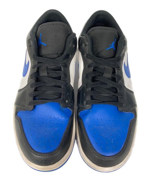NIKE（ナイキ）NIKE (ナイキ) Air Jordan 1 Low ブラック×ブルー サイズ:US10の古着・服飾アイテム