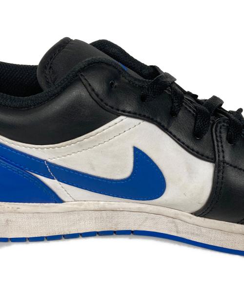 NIKE（ナイキ）NIKE (ナイキ) Air Jordan 1 Low ブラック×ブルー サイズ:US10の古着・服飾アイテム