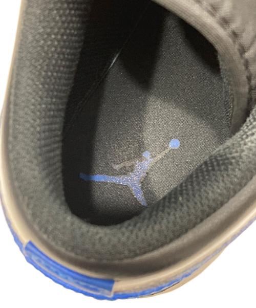 NIKE（ナイキ）NIKE (ナイキ) Air Jordan 1 Low ブラック×ブルー サイズ:US10の古着・服飾アイテム
