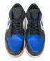 中古・古着 NIKE (ナイキ) Air Jordan 1 Low ブラック×ブルー サイズ:US10：6000円
