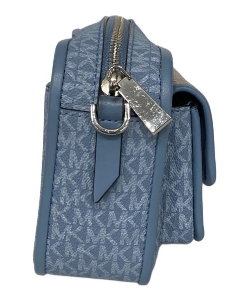 MICHAEL KORS（マイケル・コース）MICHAEL KORS (マイケル・コース) BRADSHAW ショルダーバッグ ブルーの古着・服飾アイテム