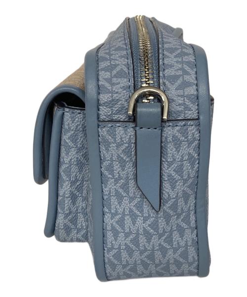 MICHAEL KORS（マイケル・コース）MICHAEL KORS (マイケル・コース) BRADSHAW ショルダーバッグ ブルーの古着・服飾アイテム
