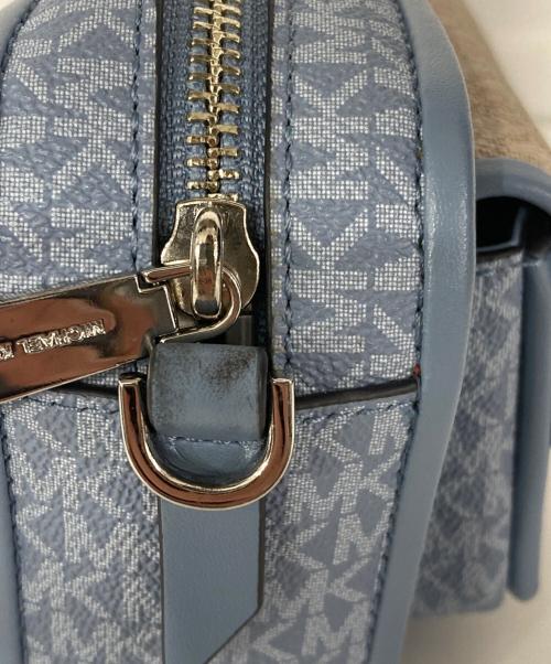 MICHAEL KORS（マイケル・コース）MICHAEL KORS (マイケル・コース) BRADSHAW ショルダーバッグ ブルーの古着・服飾アイテム