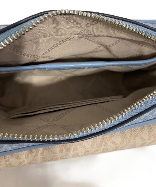 MICHAEL KORS（マイケル・コース）MICHAEL KORS (マイケル・コース) BRADSHAW ショルダーバッグ ブルーの古着・服飾アイテム