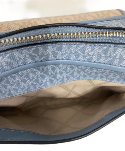 MICHAEL KORS（マイケル・コース）MICHAEL KORS (マイケル・コース) BRADSHAW ショルダーバッグ ブルーの古着・服飾アイテム