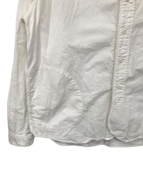 DANTON（ダントン）DANTON (ダントン) バンドカラーシャツ ホワイト サイズ:38の古着・服飾アイテム