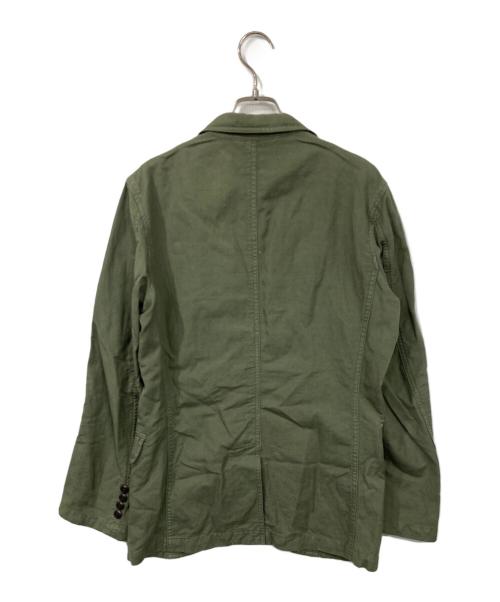 LACOSTE（ラコステ）LACOSTE (ラコステ) テーラードジャケット カーキ サイズ:3の古着・服飾アイテム