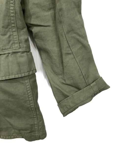 LACOSTE（ラコステ）LACOSTE (ラコステ) テーラードジャケット カーキ サイズ:3の古着・服飾アイテム