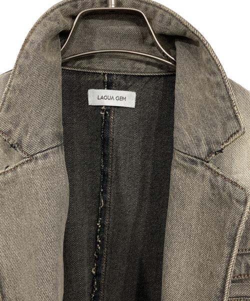LAGUA GEM（ラグアジェム）LAGUA GEM (ラグアジェム) TAILOREDデニムジャケット グレー サイズ:FREEの古着・服飾アイテム