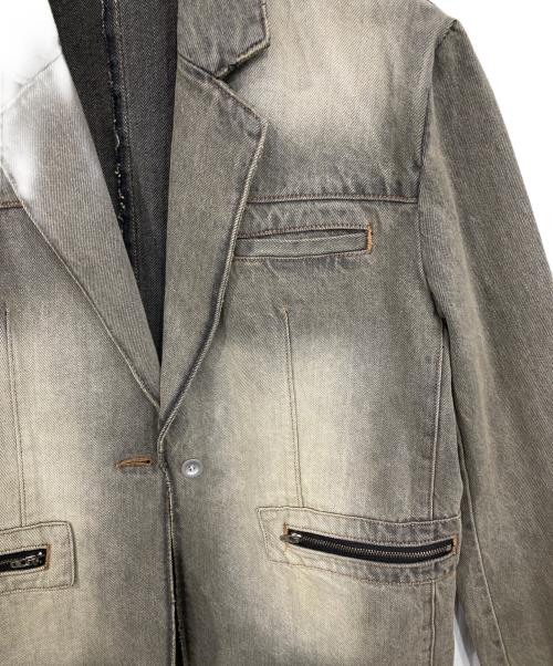LAGUA GEM（ラグアジェム）LAGUA GEM (ラグアジェム) TAILOREDデニムジャケット グレー サイズ:FREEの古着・服飾アイテム