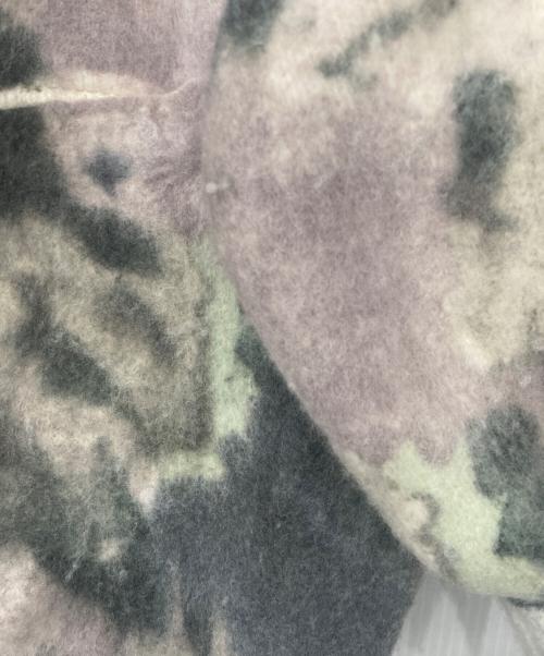 Ameri（アメリ）Ameri (アメリ) UND TEXTURE ART FLOWER KNIT CARDIGAN グレー サイズ:表記無しの古着・服飾アイテム