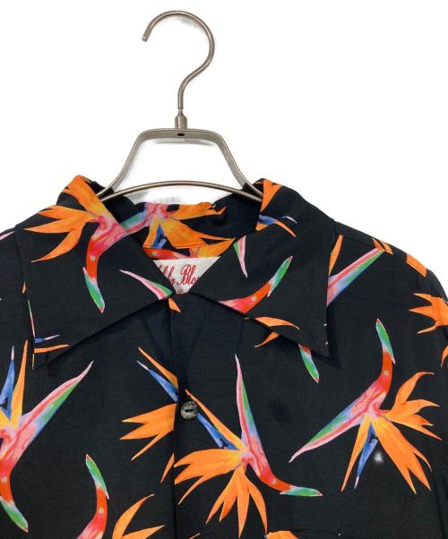 Aloha Blossom（アロハブロッサム）Aloha Blossom (アロハブロッサム) アロハシャツ ブラック サイズ:44の古着・服飾アイテム