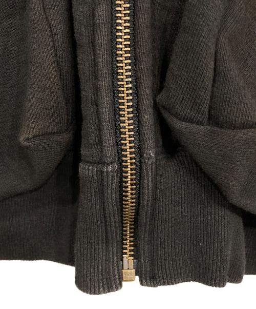 refomed（リフォメッド）refomed (リフォメッド) KINCHAKU ZIPUP HOODIE/キンチャクジップアップフーディ ブラック サイズ:3の古着・服飾アイテム