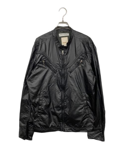 DIESEL（ディーゼル）DIESEL (ディーゼル) ナイロンジャケット ブラック サイズ:XLの古着・服飾アイテム
