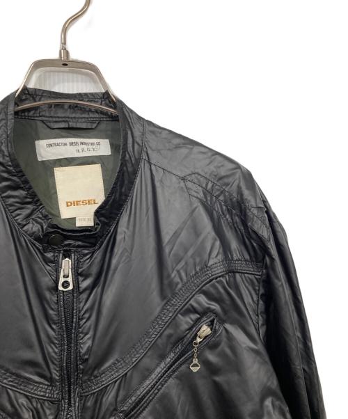 DIESEL（ディーゼル）DIESEL (ディーゼル) ナイロンジャケット ブラック サイズ:XLの古着・服飾アイテム