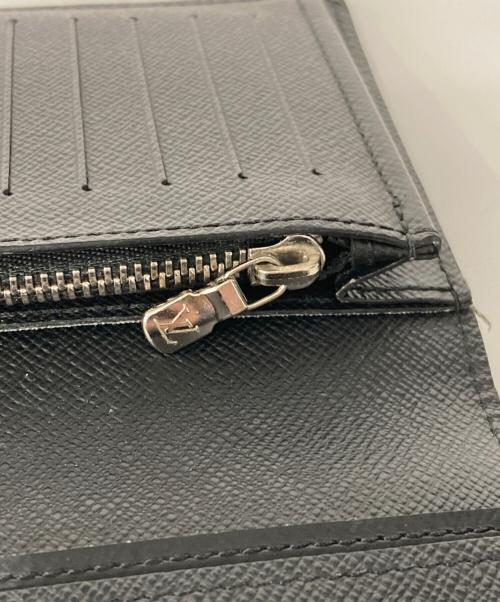 LOUIS VUITTON（ルイ ヴィトン）LOUIS VUITTON (ルイ ヴィトン) ポルトフォイユ・ブラザ 長財布 ブラックの古着・服飾アイテム