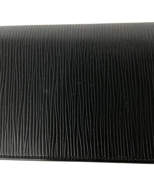 LOUIS VUITTON（ルイ ヴィトン）LOUIS VUITTON (ルイ ヴィトン) ポルトフォイユ・ブラザ 長財布 ブラックの古着・服飾アイテム