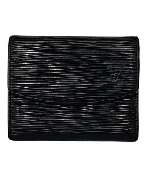 LOUIS VUITTON（ルイ ヴィトン）LOUIS VUITTON (ルイ ヴィトン) コインケース ブラックの古着・服飾アイテム