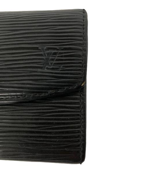 LOUIS VUITTON（ルイ ヴィトン）LOUIS VUITTON (ルイ ヴィトン) コインケース ブラックの古着・服飾アイテム