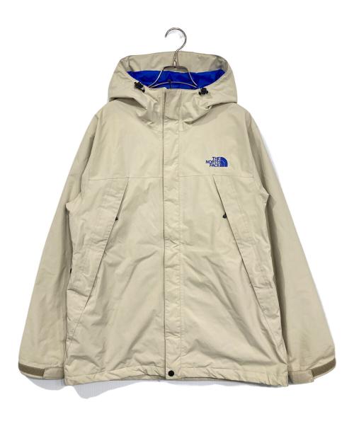 THE NORTH FACE（ザ ノース フェイス）THE NORTH FACE (ザ ノース フェイス) Scoop Jacket グラベル×ソーラーブルー サイズ:Lの古着・服飾アイテム