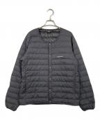 mont-bellモンベル）の古着「スペリオダウン ラウンドネックジャケット」｜グレー