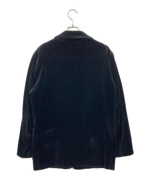 PAUL SMITH（ポールスミス）PAUL SMITH (ポールスミス) ベロアテーラードジャケット ブラック サイズ:Mの古着・服飾アイテム