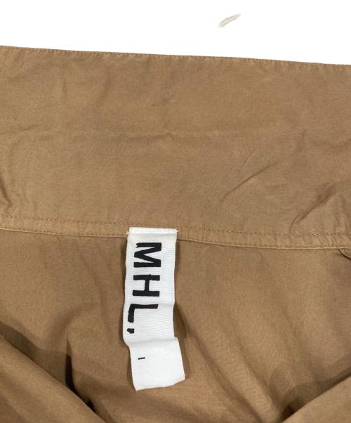 MHL（エムエイチエル）MHL (エムエイチエル) シャツワンピース ブラウン サイズ:1の古着・服飾アイテム