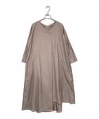 4 sii millフォーシーミル）の古着「レイヤードワンピース」｜ベージュ