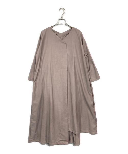 4 sii mill（フォーシーミル）4 sii mill (フォーシーミル) レイヤードワンピース ベージュ サイズ:Fの古着・服飾アイテム