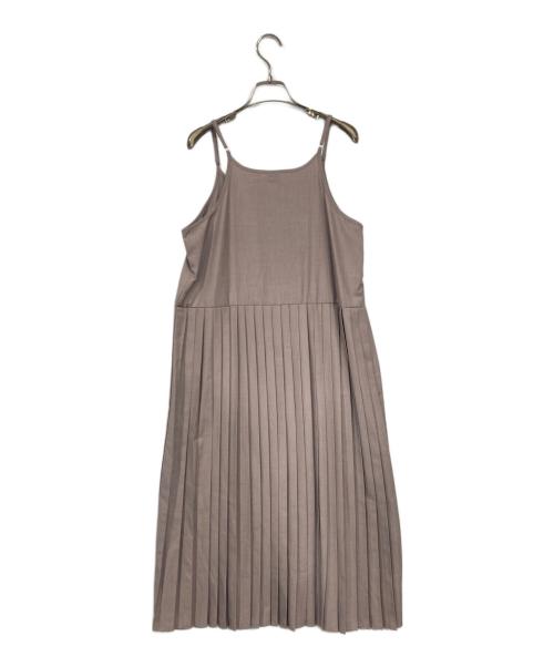 4 sii mill（フォーシーミル）4 sii mill (フォーシーミル) レイヤードワンピース ベージュ サイズ:Fの古着・服飾アイテム