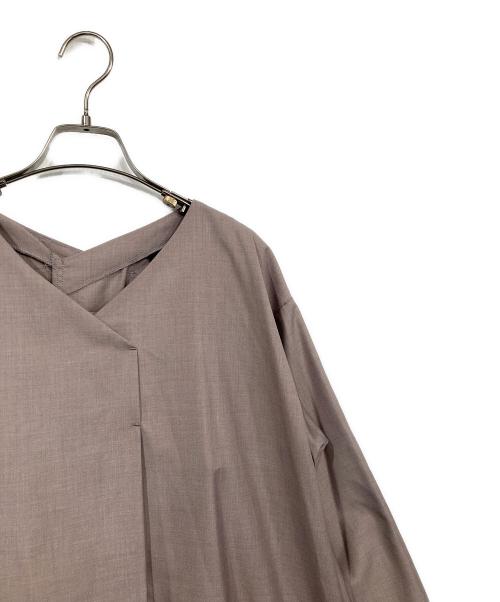 4 sii mill（フォーシーミル）4 sii mill (フォーシーミル) レイヤードワンピース ベージュ サイズ:Fの古着・服飾アイテム